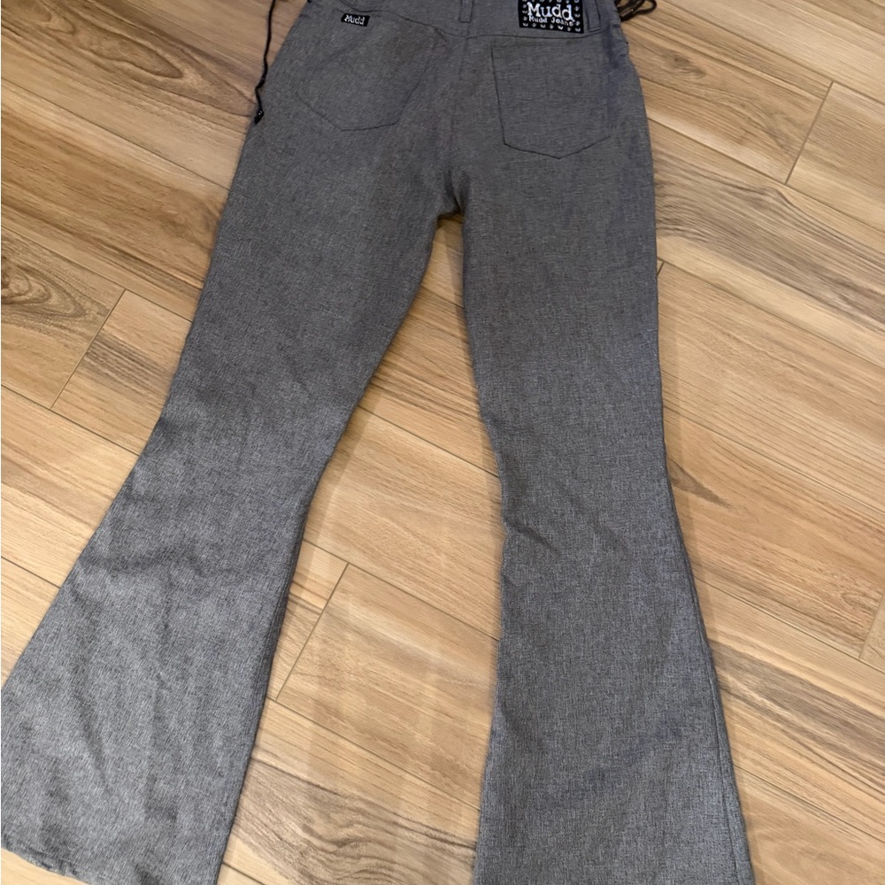 Mudd Gray Flared Pants - image 7